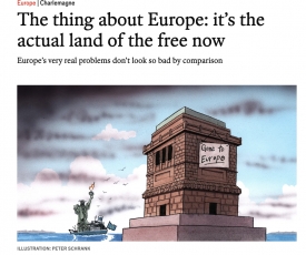 Európa jelenleg a szabadság szigete