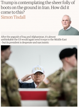 Trump az iráni szárazföldi beavatkozás puszta ostobaságán töpreng. Hogyan jutottunk idáig?