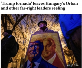 A Trump-tornádó hatása Orbánra és a szélsőjobbra