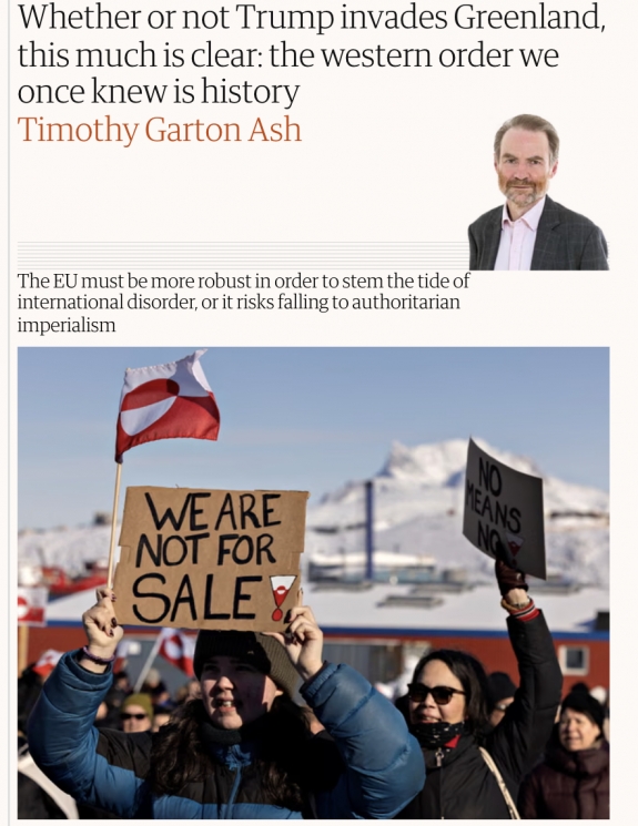 Akár megszállja Trump Grönlandot, akár nem, egy dolog világos: a nyugati rend, amit valaha ismertünk, már történelem