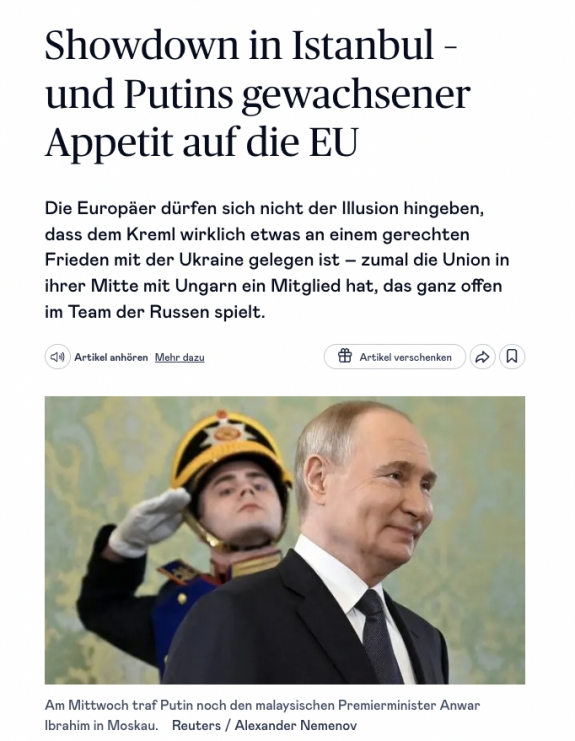 Az orosz elnök étvágya csak nőtt, egész Ukrajnát be akarja kebelezni