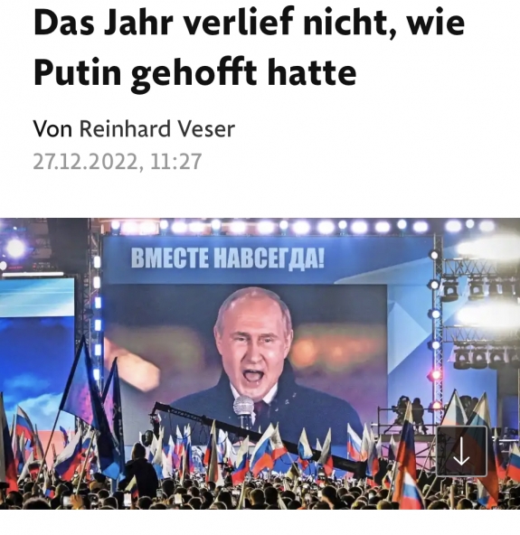 Ez az év nem úgy alakult Putyin számára, ahogyan remélte
