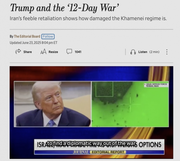 Trump és a 12 napos háború