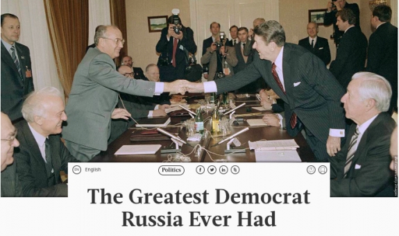 Gorbacsov volt a legnagyobb demokrata, aki valaha is élt orosz földön