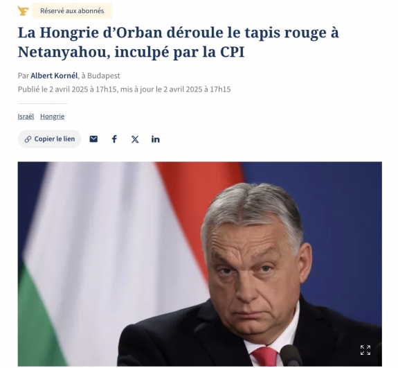 Orbán Viktor vörös szőnyeget terít Netanjahu lábai elé