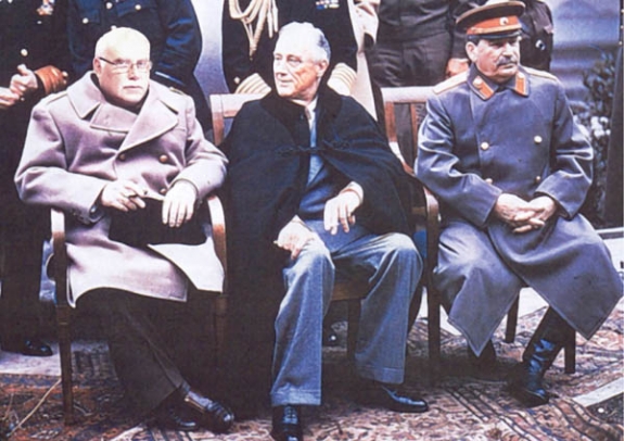 Churchill és Bódis békés szivarozása helyett jaltai konferencia