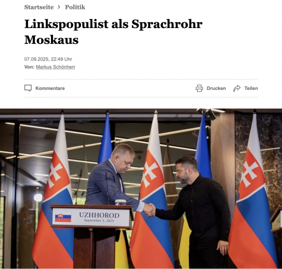 Baloldali populista Moszkva szócsöveként