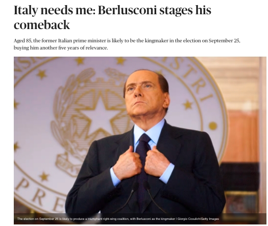 Berlusconi, a királycsináló