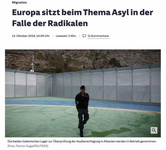 Ami a menedékjogot illeti, Európa a radikálisok csapdájában van