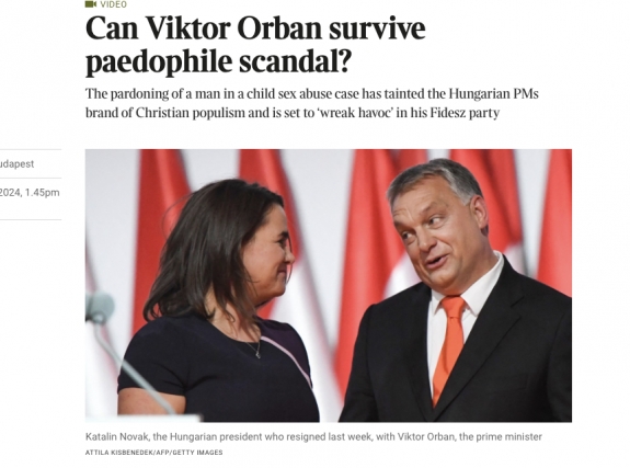 Vajon túléli-e Orbán Viktor a pedofil botrányt? 