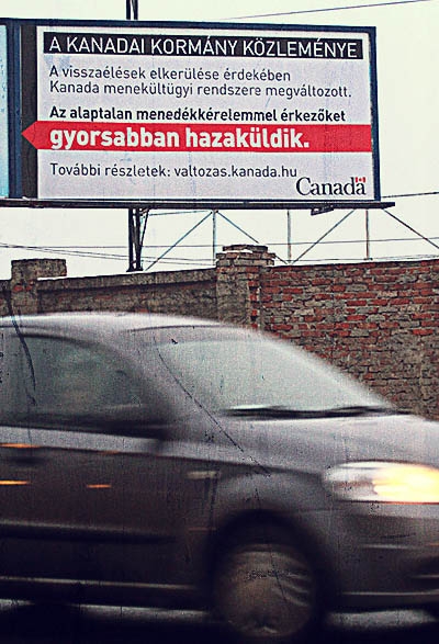 „Canada will not send its refugees to Miskolc”
