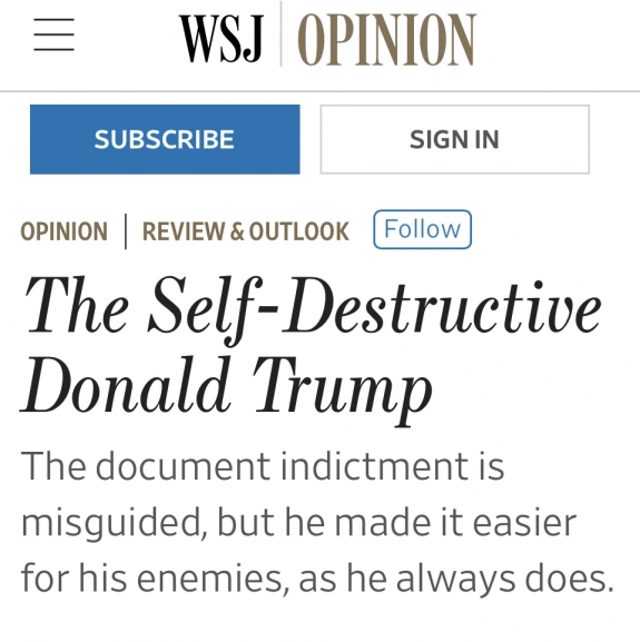 Az önpusztító Donald Trump