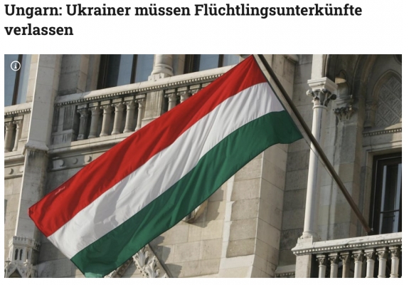 Magyarország: Az ukránoknak el kell hagyniuk a menekültszállásokat