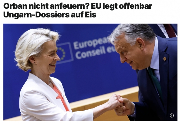 Nem azért, hogy Orbánt éljenezzék? Az EU láthatóan felfüggesztette a Magyarországgal kapcsolatos ügyeket