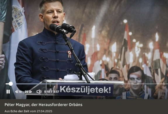 A politikai újonc Magyar Péter véget vet Orbán bűvhatásának  