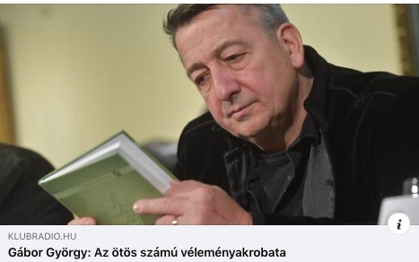 Az ötös számú véleményakrobata