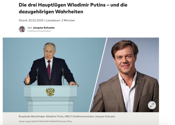 Putyin három hazugsága