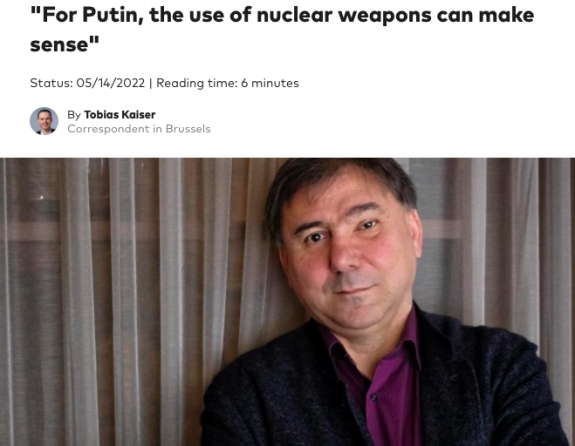 Putyin számára az atomfegyver használata értelmet nyerhet