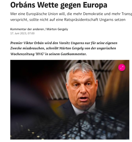 Orbán Viktor az EU magyar soros elnökségével saját céljaira fog visszaélni