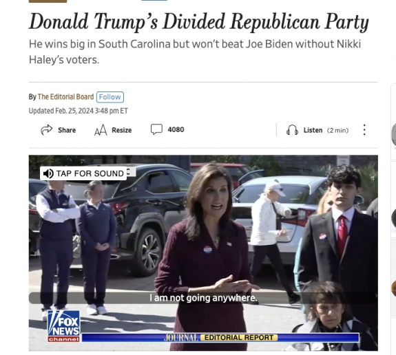 Trump megosztott republikánus pártja