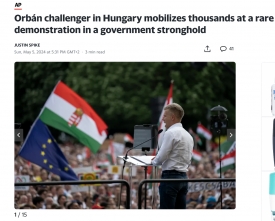 Ezreket mozgósított Debrecenben, a kormány egyik erődjében Orbán mind erősebb kihívója